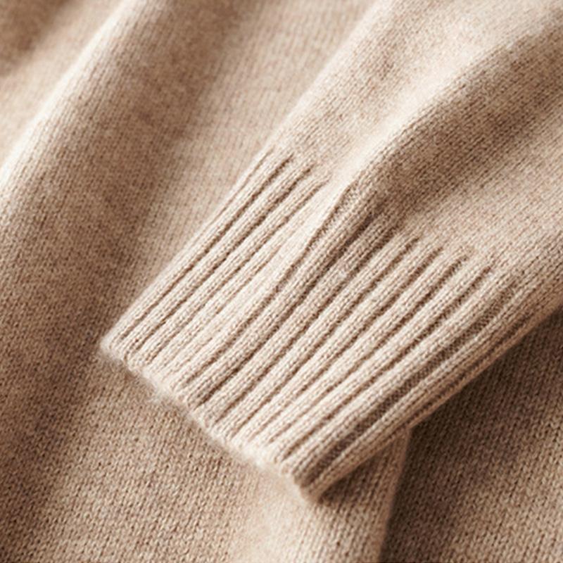 Lässiger Herrenpullover Mit Halbem Reißverschluss | Langarm