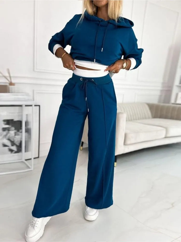 Zweiteilige Loungewear Für Damen | Mit Kapuze