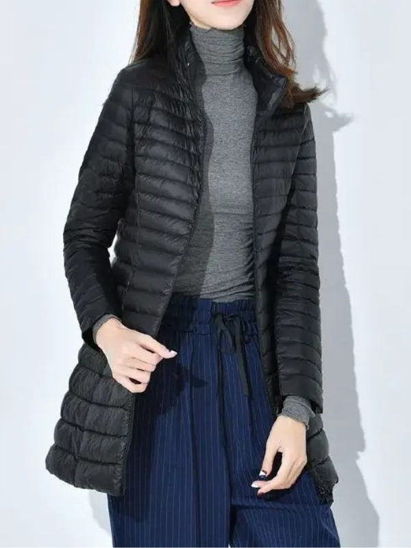 Damen Daunenjacke | Langer Ärmel