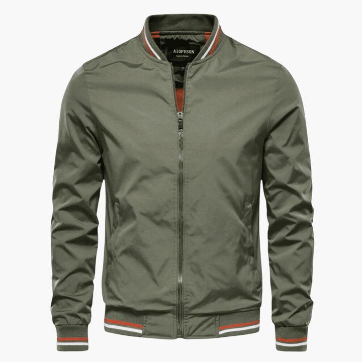 Herren Bomber-Winterjacke | Zip-Up
