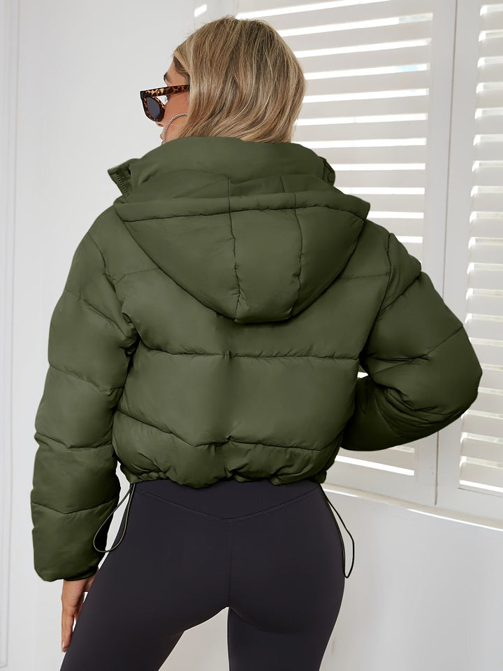 Damen Daunenjacke Mit Kapuze | Kurz