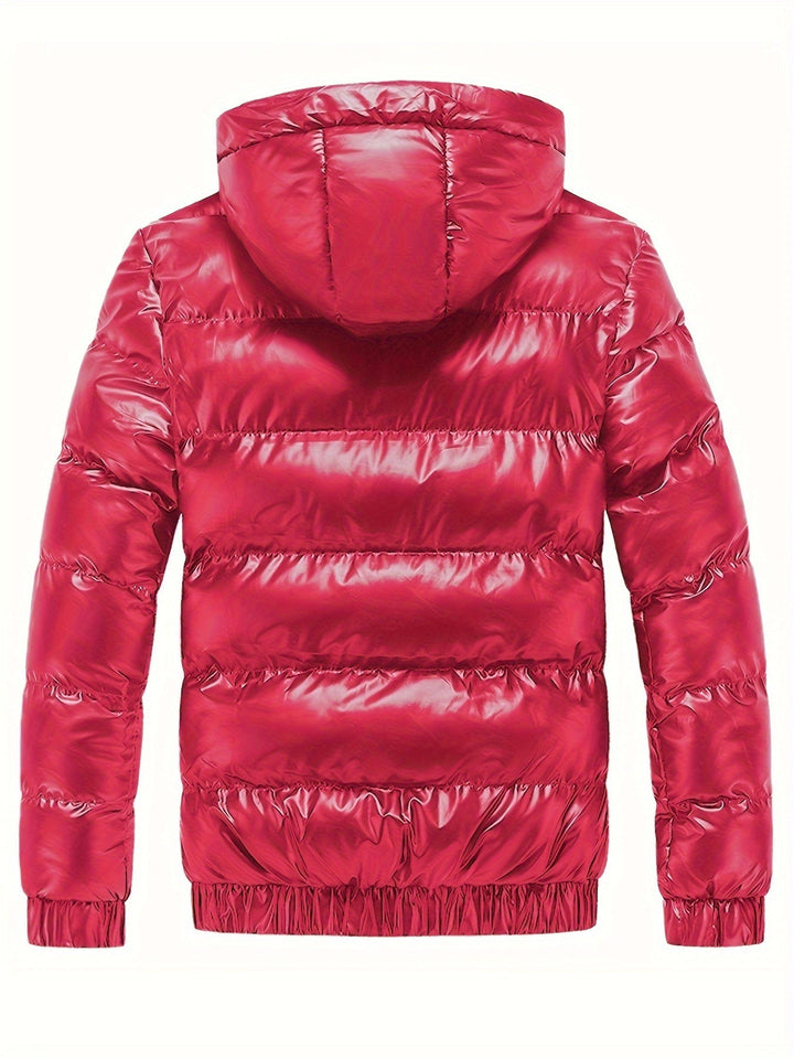 Lässige Winter-Daunenjacke Für Herren | Langarm