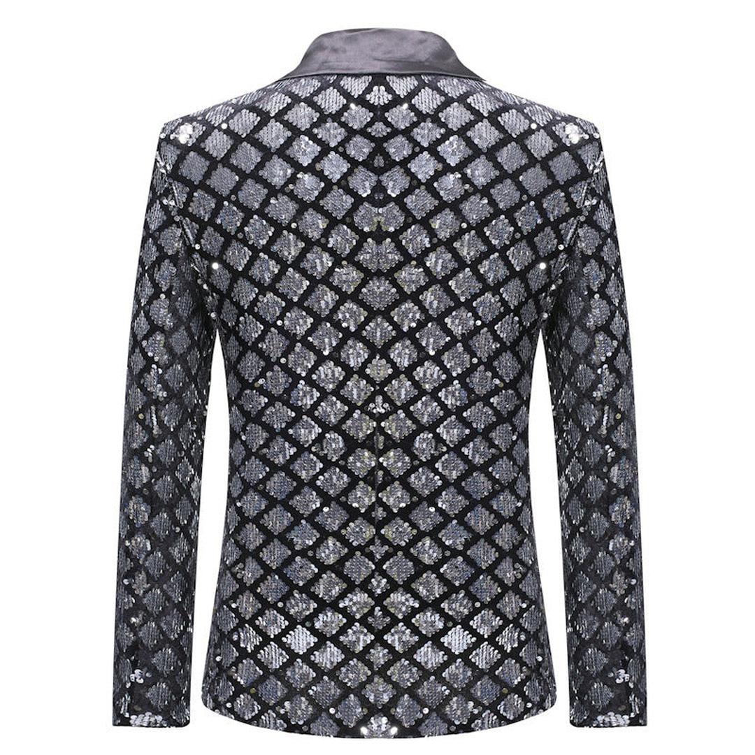 Stylischer Glitzerblazer Für Herren | Festlich
