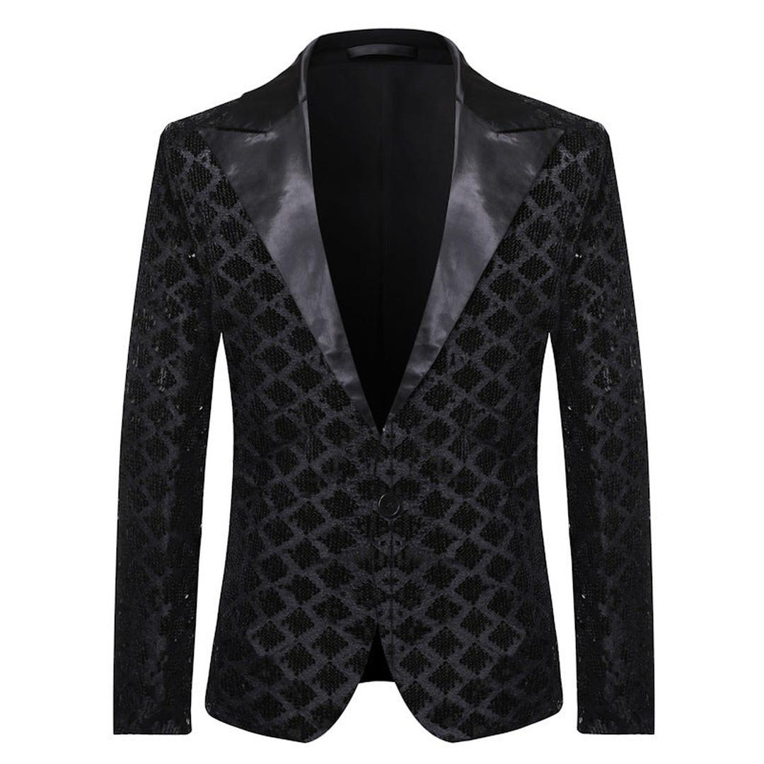 Stylischer Glitzerblazer Für Herren | Festlich
