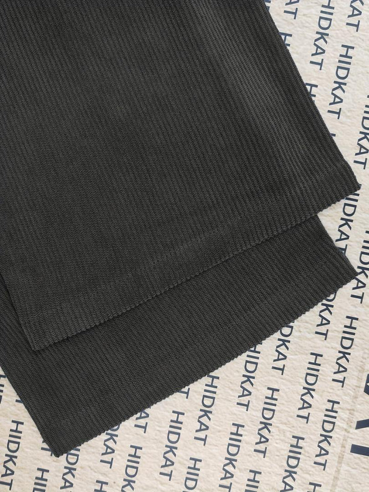 Herren Freizeit-Cordhosen | Verstellbarer Kordelzugbund