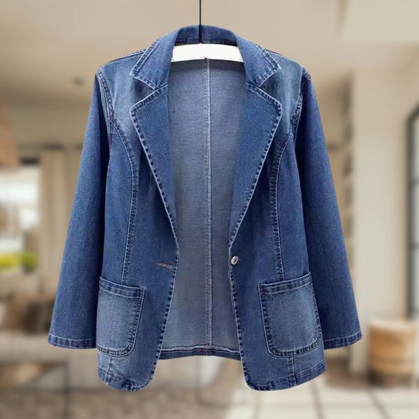 Jeansblazer Für Damen | Mit Taschen