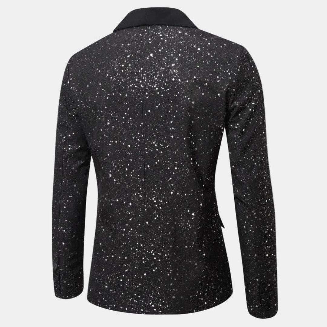 Glitzer-Blazer Für Herren | Langarm