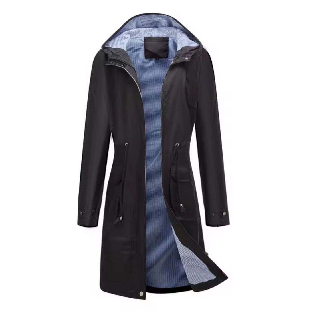 Damen Regenjacke Mit Kapuze | Lang
