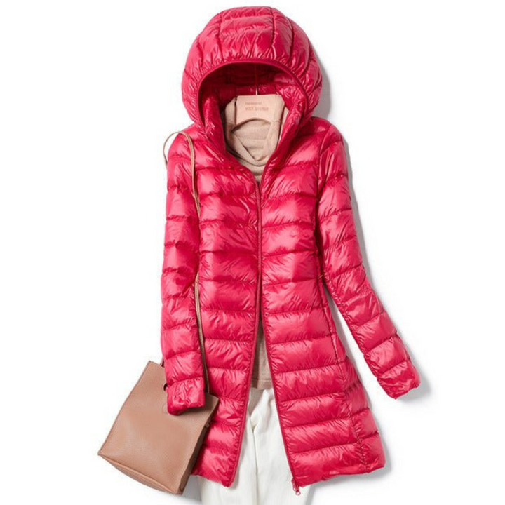 Damen Winter Steppjacke | Mit Kapuze