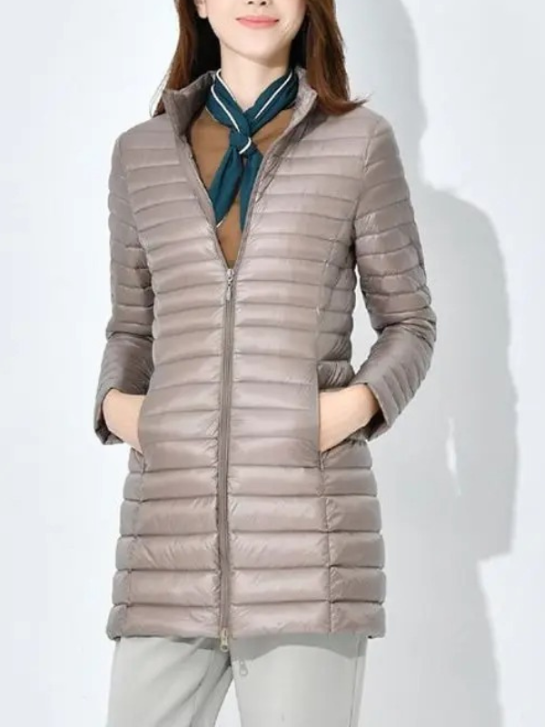 Damen Daunenjacke | Langer Ärmel