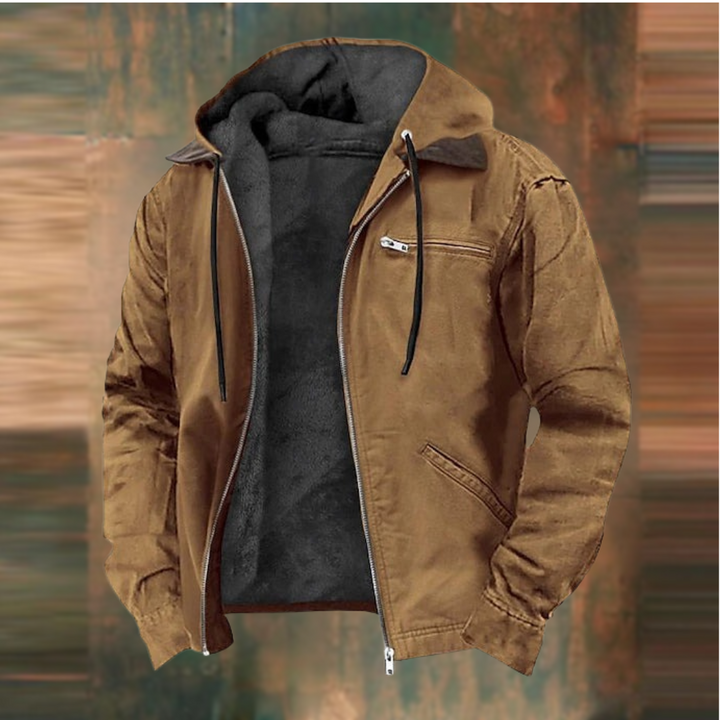 Herren Kapuzenjacke Mit Vielen Taschen | Mit Reißverschluss