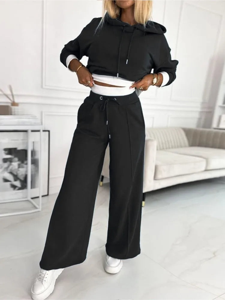 Zweiteilige Loungewear Für Damen | Mit Kapuze