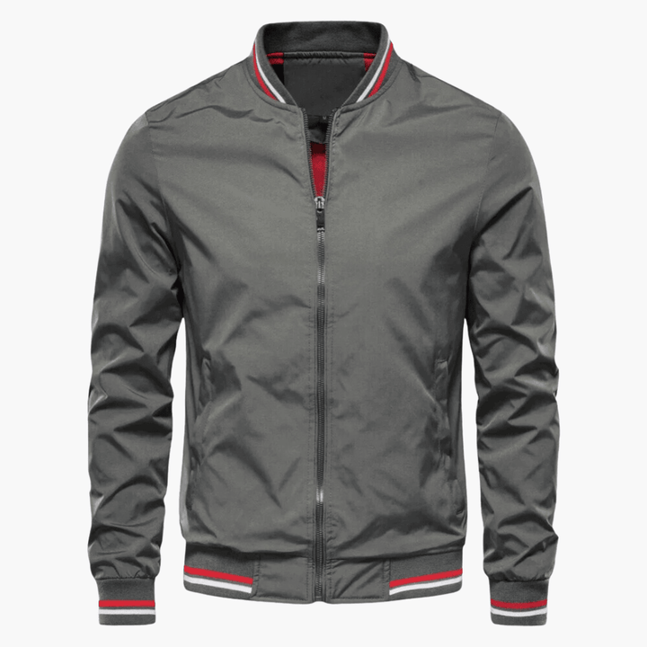Herren Bomber-Winterjacke | Zip-Up