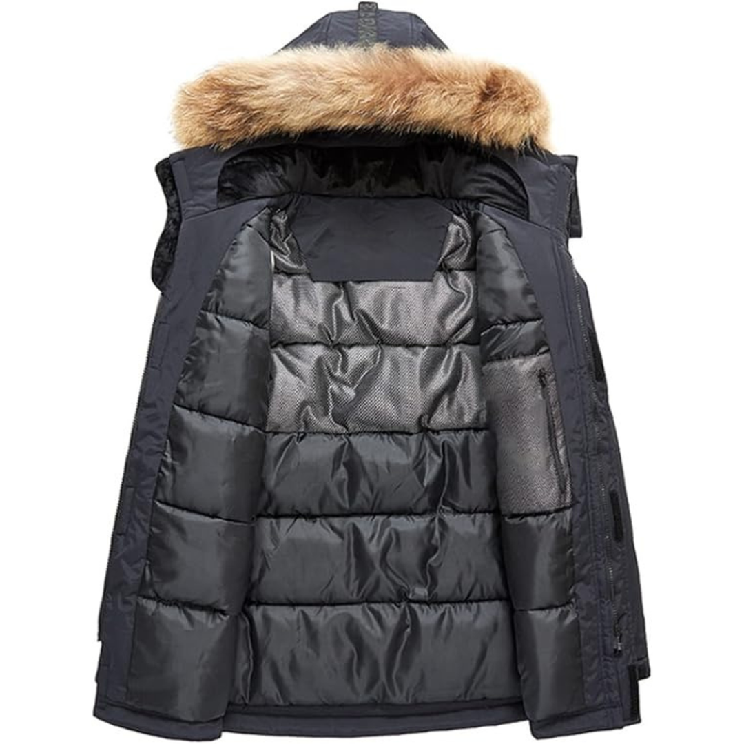 Stylischer Winterparka Für Herren | Mit Kapuze
