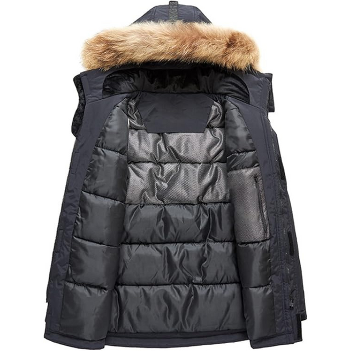 Stylischer Winterparka Für Herren | Mit Kapuze