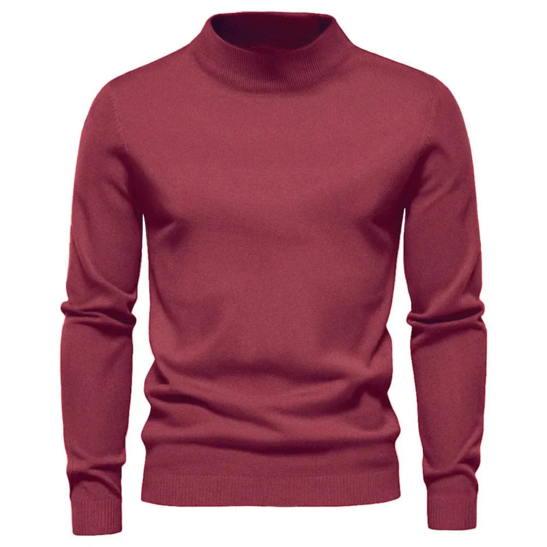 Herren Winter Rollkragen Langarm Pullover | Stylisch