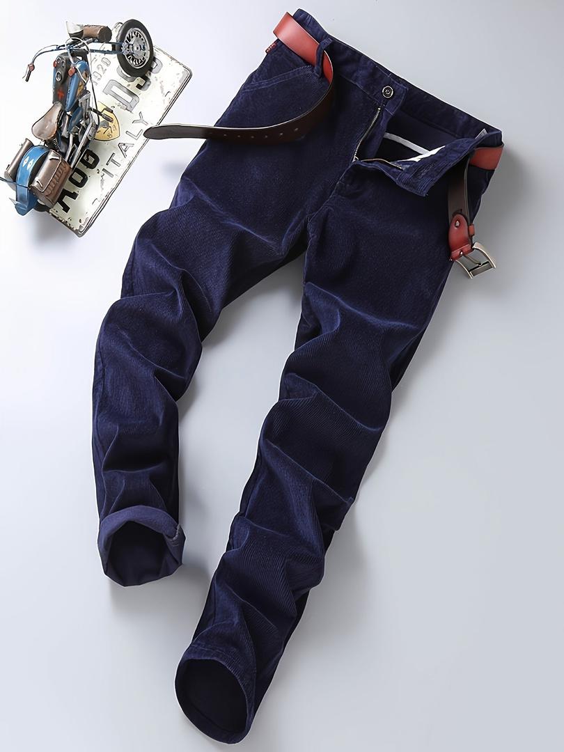 Herren Slim-Fit-Cordhosen | Freizeit