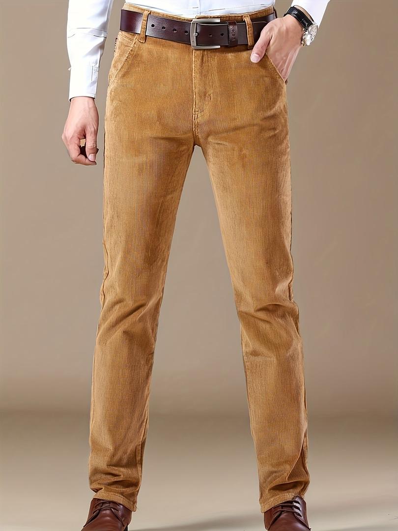 Herren Slim-Fit-Cordhosen | Freizeit