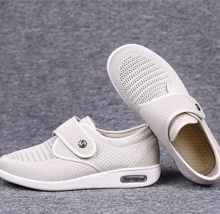 Damen Slip-On Schuhe mit verstellbaren Riemen