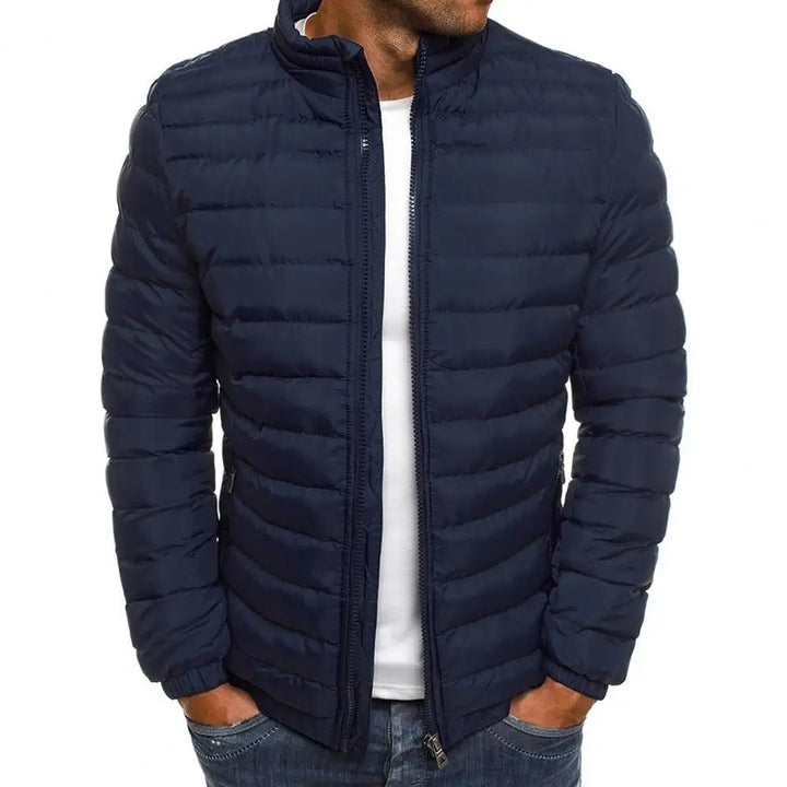 Herren Reißverschluss Daunenjacke | Winter