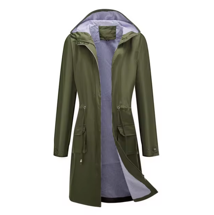 Damen Regenjacke Mit Kapuze | Lang