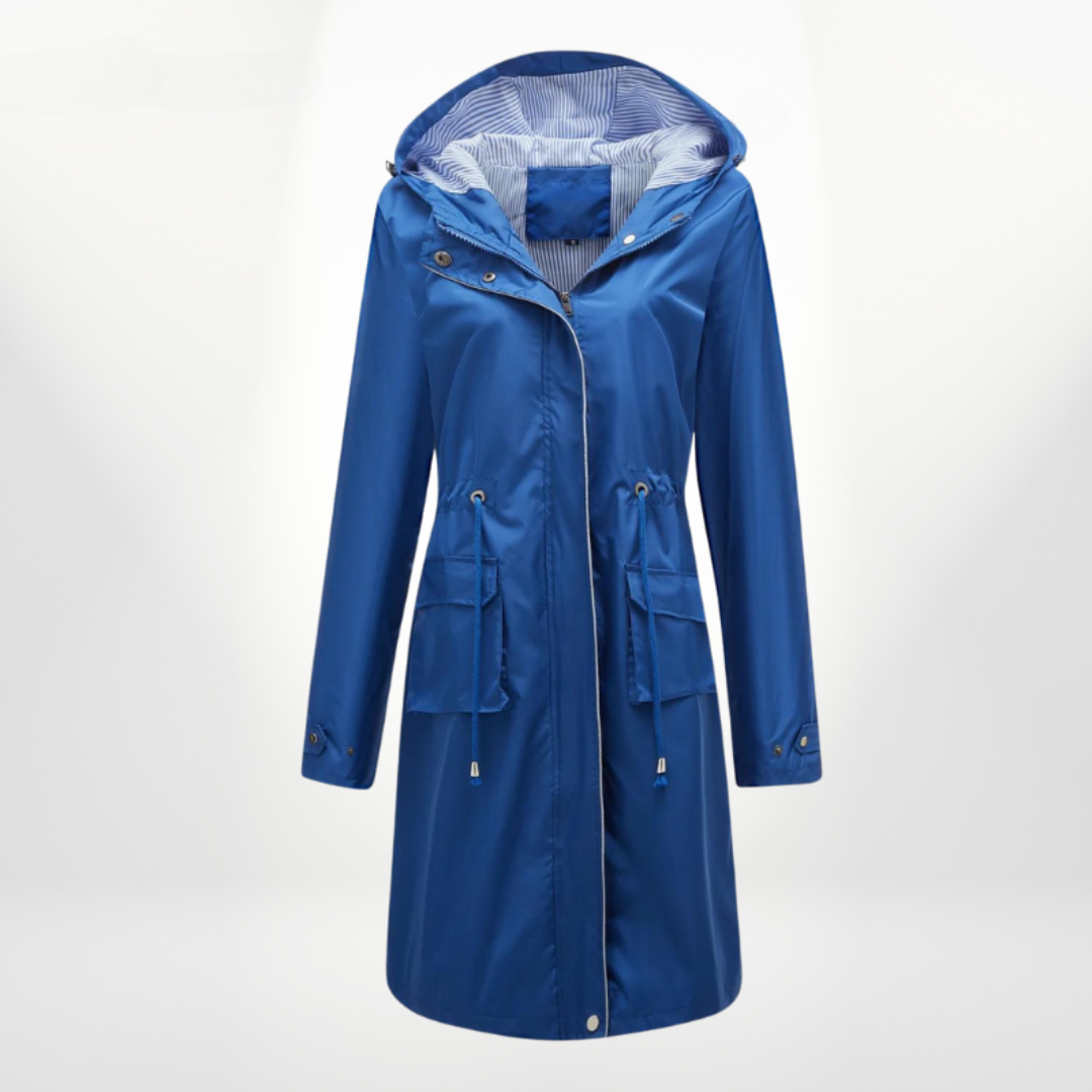 Damen Winter Trenchcoat Mit Kapuze | Lang