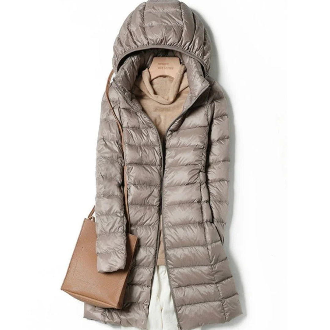 Damen Winter Steppjacke | Mit Kapuze
