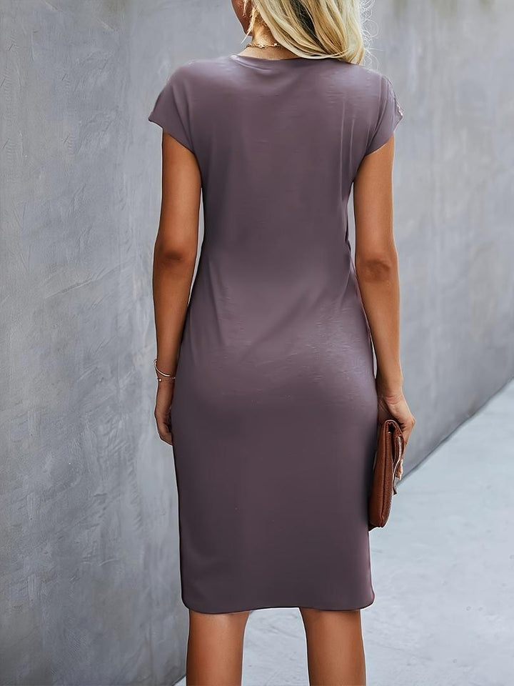 Lässiges Bodycon-Kleid Für Damen | Midi