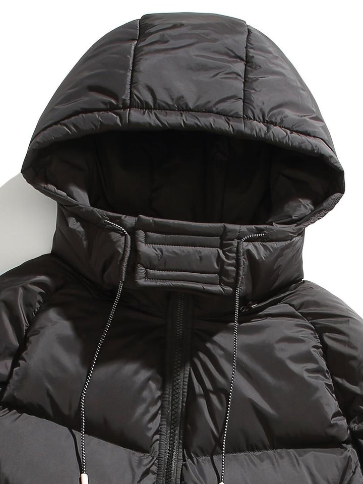 Unisex Winter-Daunenjacke | Mit Kapuze