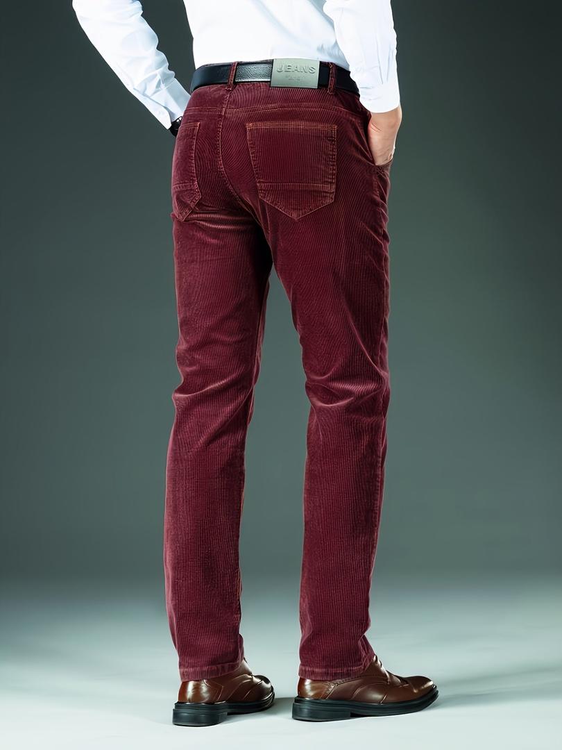 Herren Slim-Fit-Cordhosen | Freizeit