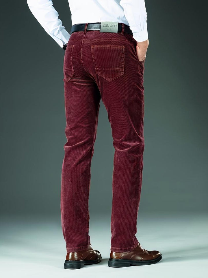 Herren Slim-Fit-Cordhosen | Freizeit