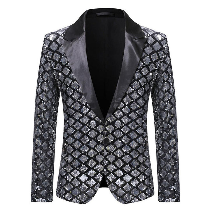 Stylischer Glitzerblazer Für Herren | Festlich