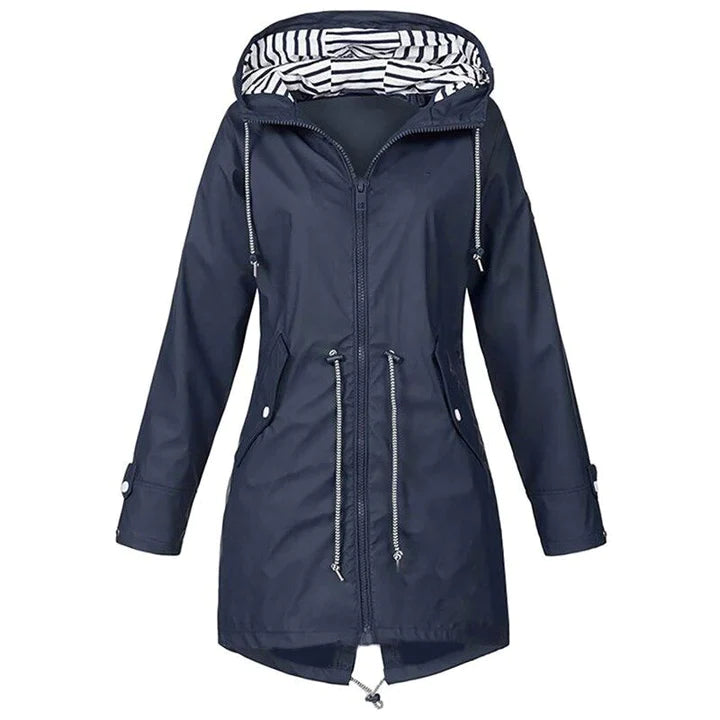 Damen Regenjacke Mit Kapuze | Langarm