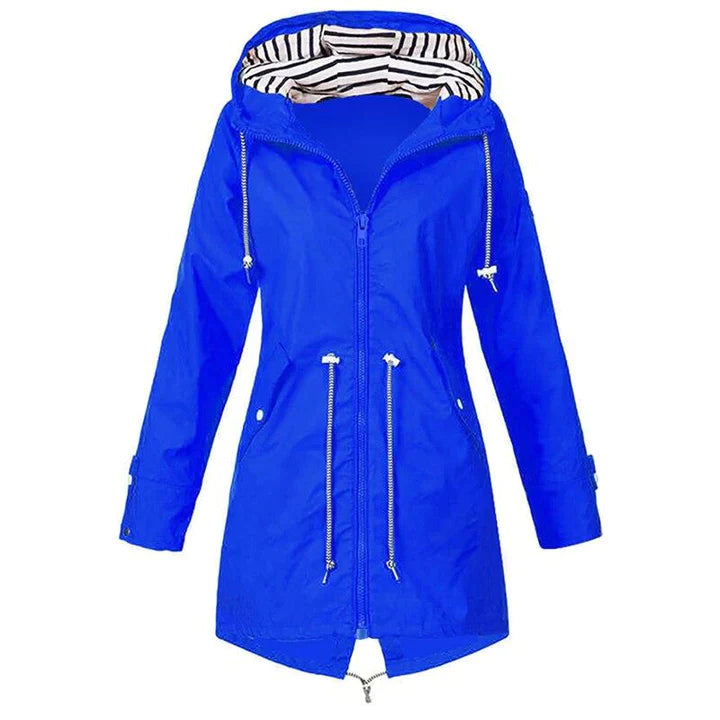 Damen Regenjacke Mit Kapuze | Langarm