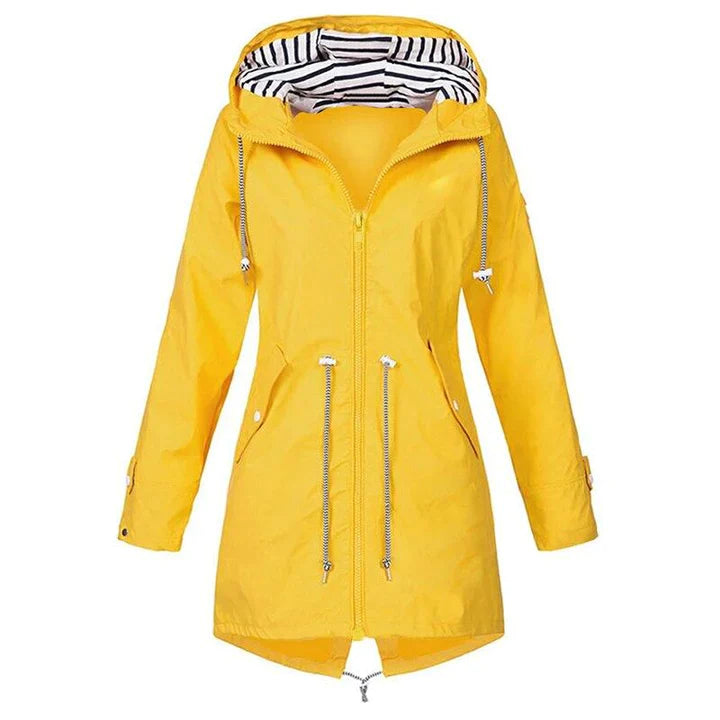 Damen Regenjacke Mit Kapuze | Langarm