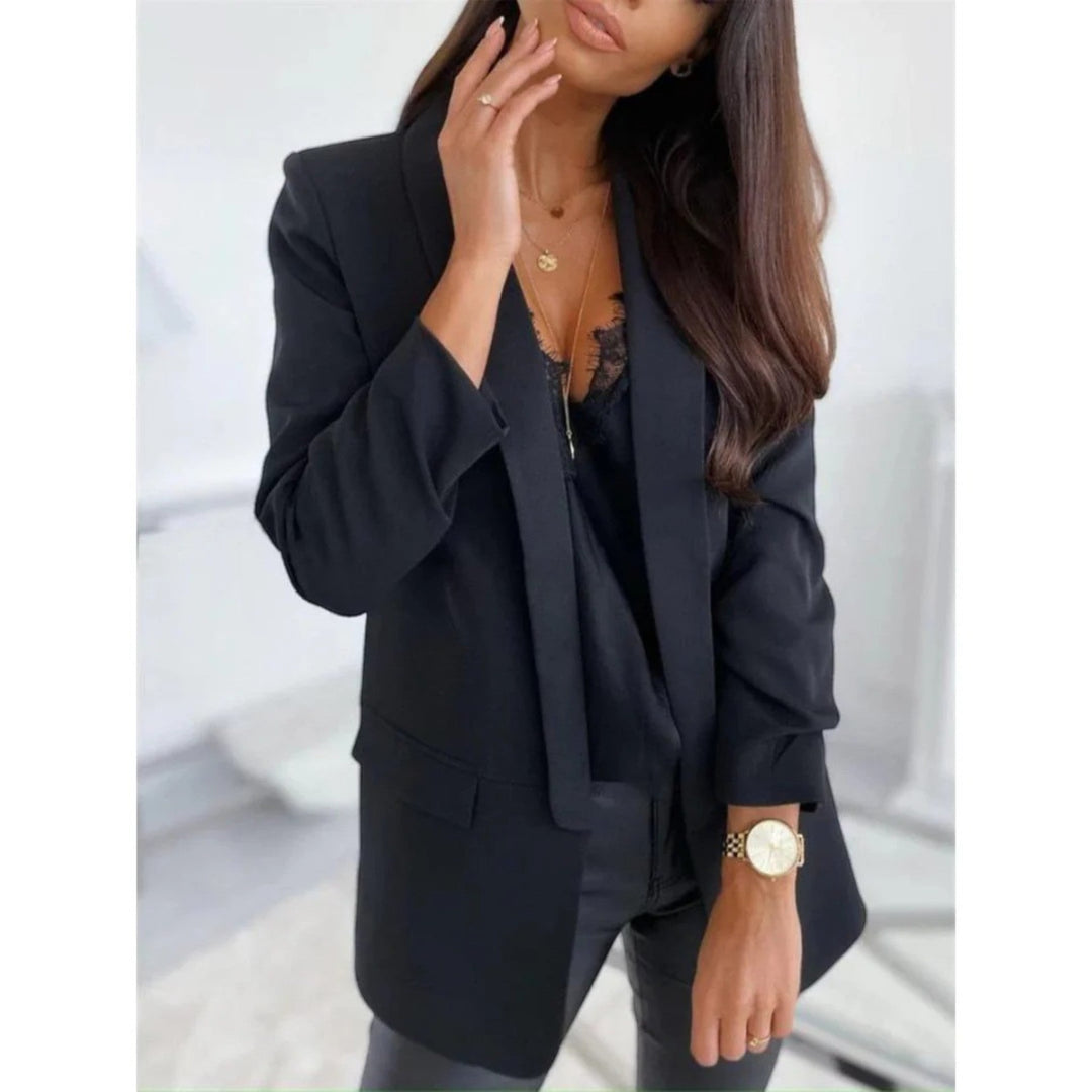 Stilvoller Damenblazer | Mit Offener Front