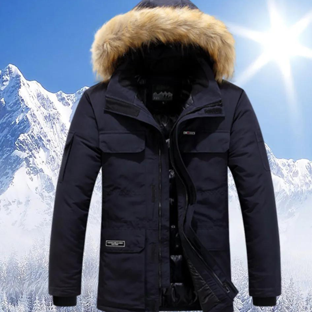 Stylischer Winterparka Für Herren | Mit Kapuze