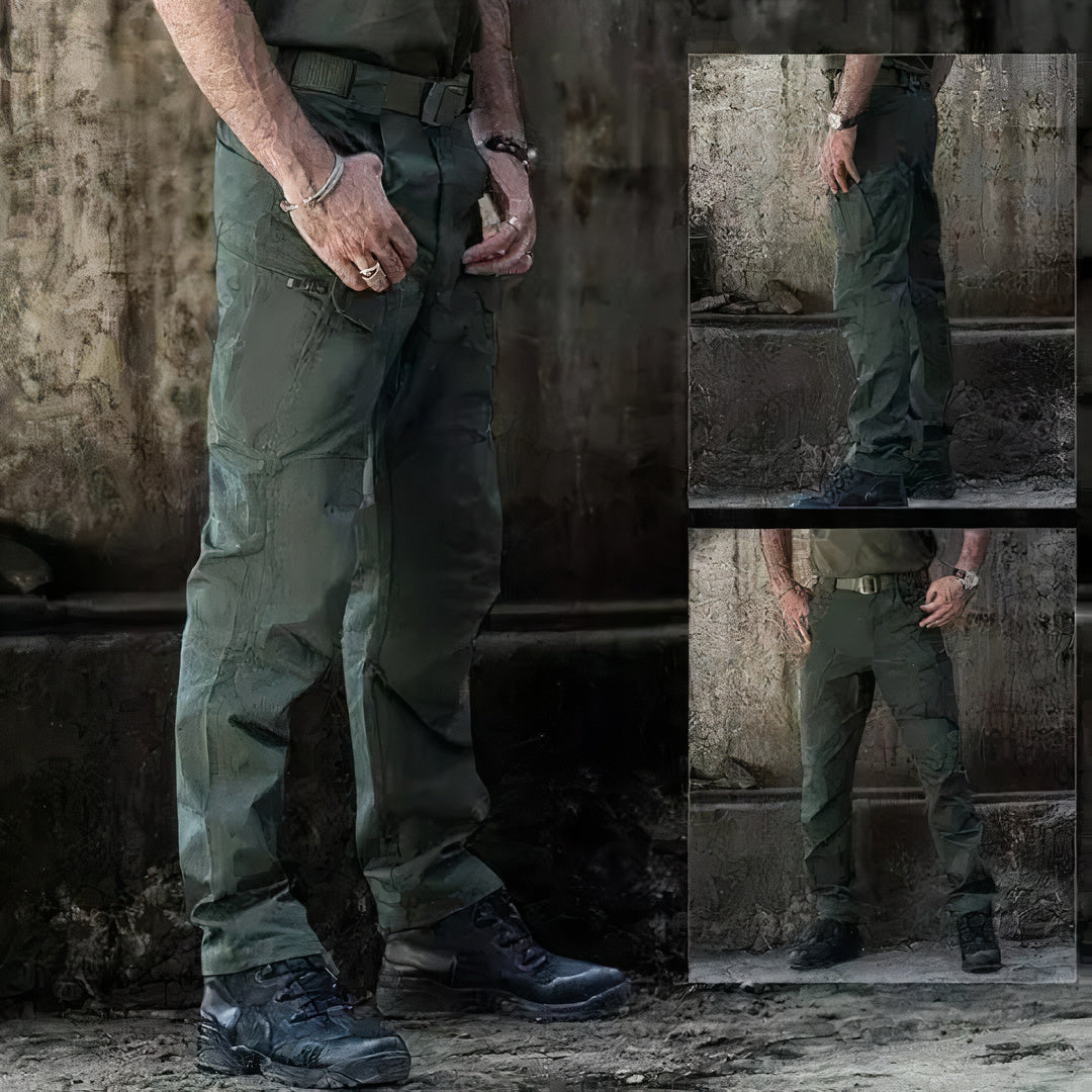 Herren Taktische Cargohose mit Reißverschlüssen and Taschen