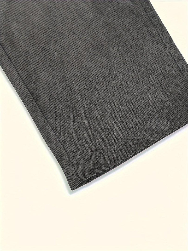 Herren Cordhosen Mit Geradem Bein | Mit Tasche