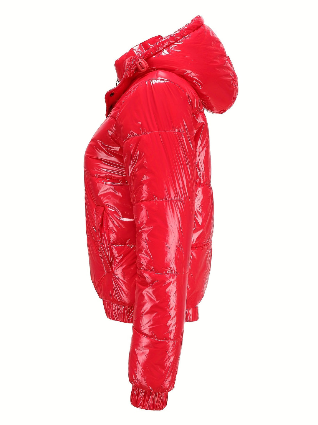 Damen Winter-Daunenjacke Mit Kapuze | Lange Ärmel