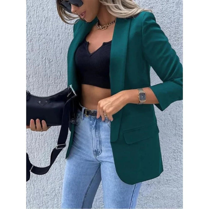 Stilvoller Damenblazer | Mit Offener Front