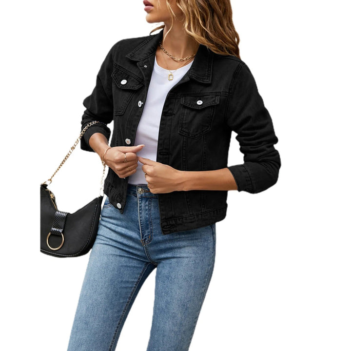 Damen Jeansjacke | Mit Knöpfen