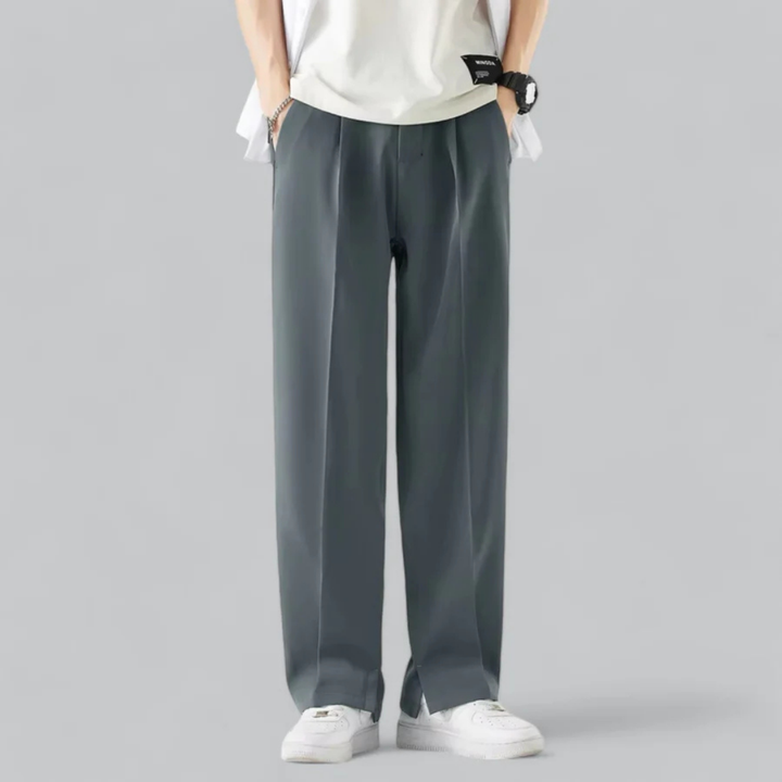 Herren Hose Mit Weitem Schnitt | Freizeit