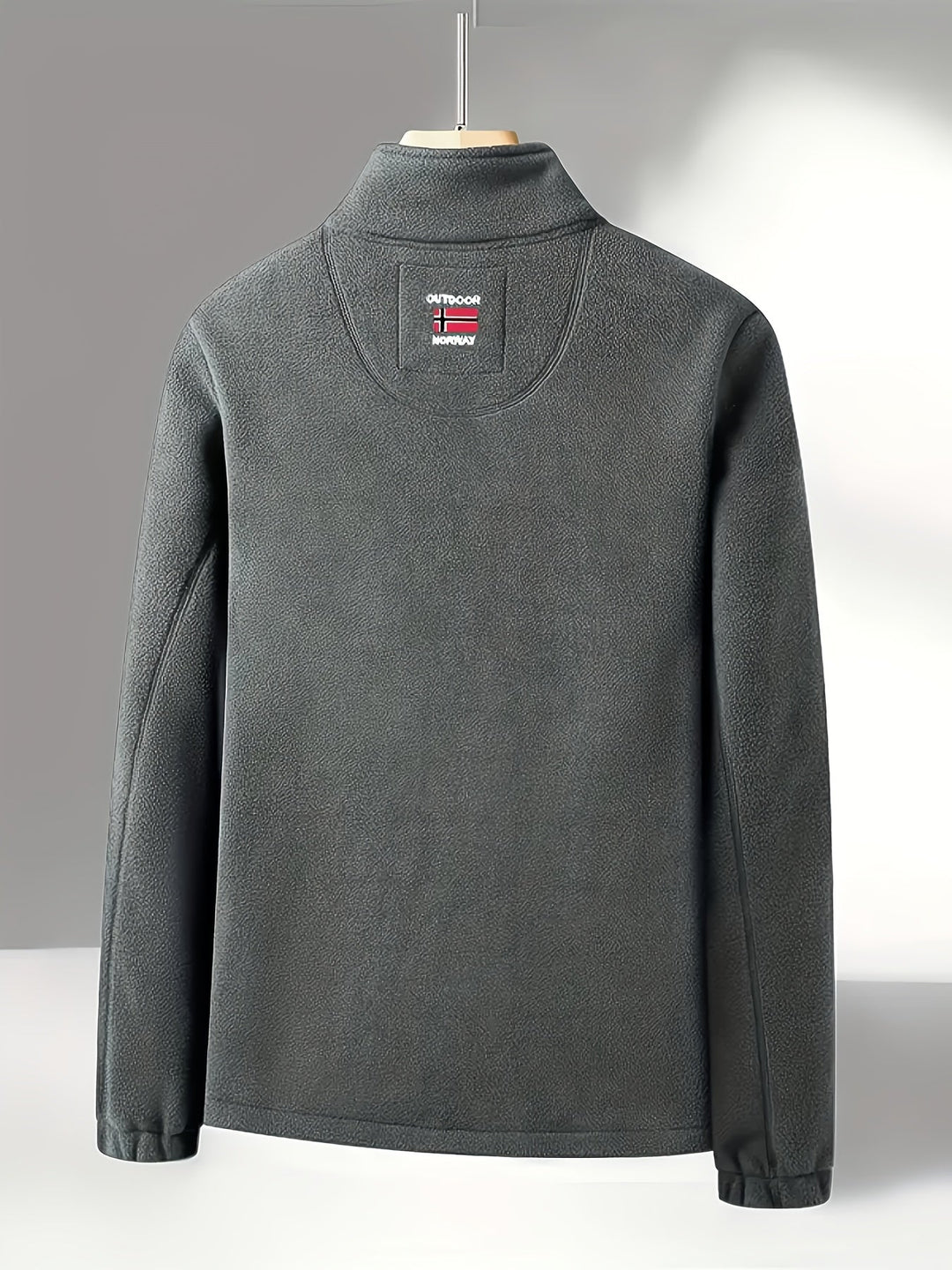 Herren Fleecejacke Für Draußen | Mit Kragen