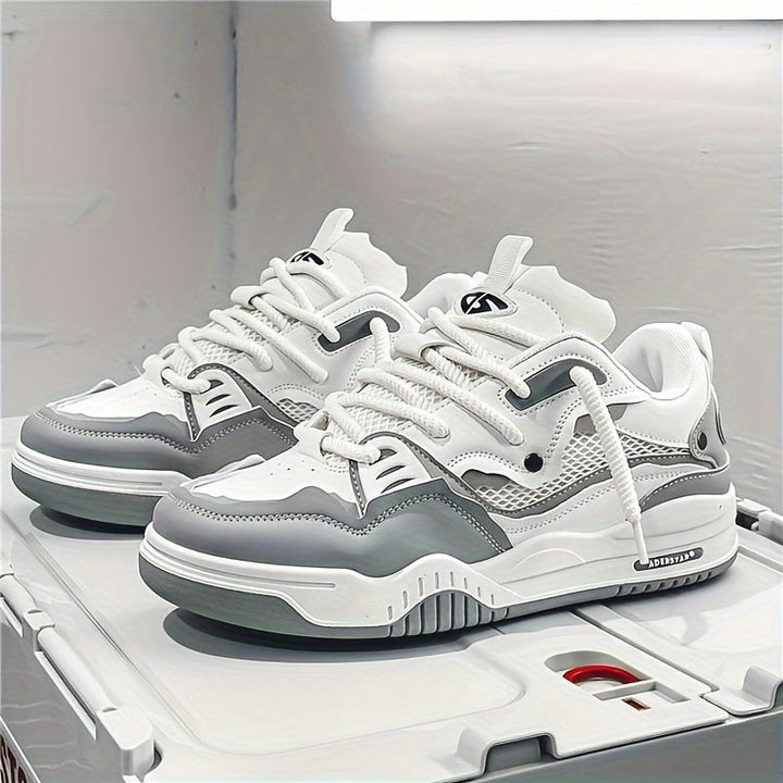 Herren-Sport-Schuhe mit geometrischem Muster