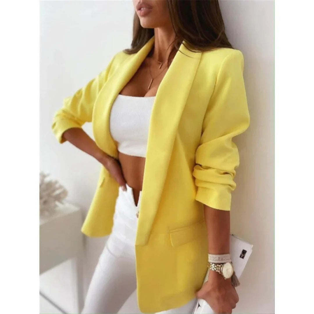 Stilvoller Damenblazer | Mit Offener Front