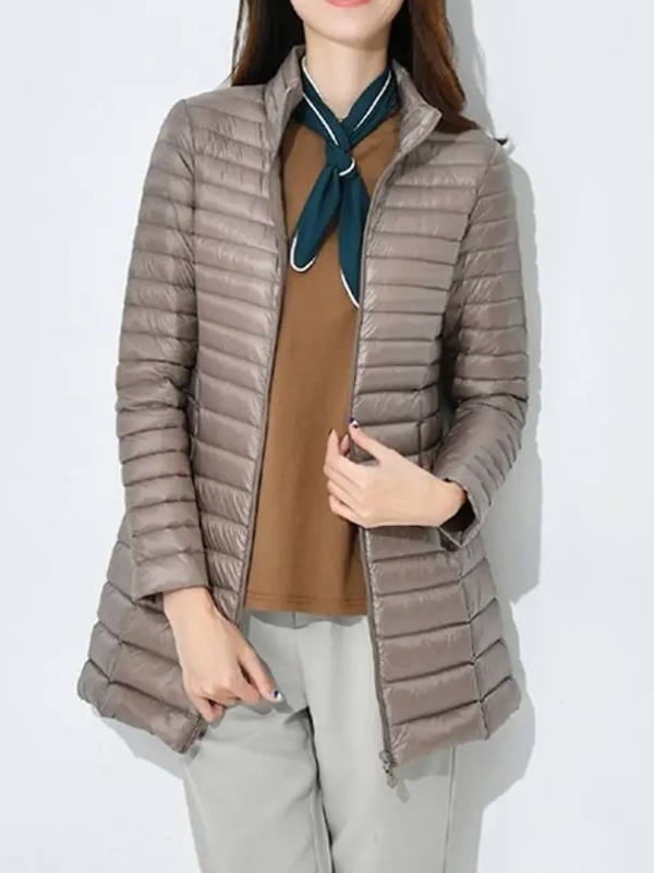 Damen Daunenjacke | Langer Ärmel