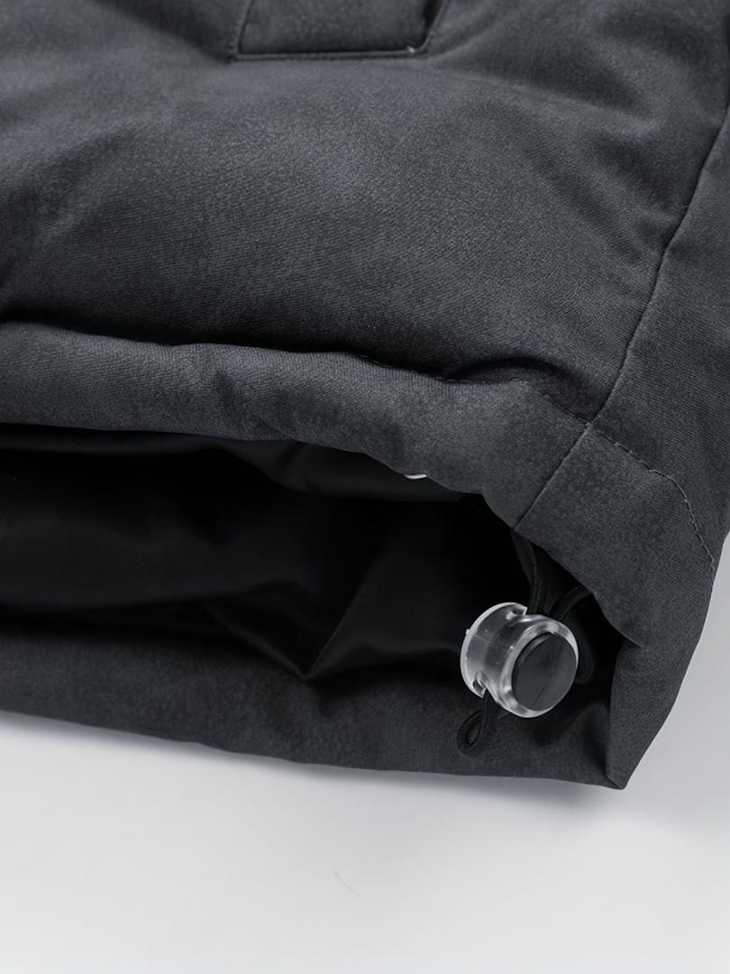 Lässige Daunenjacke Mit Kapuze Für Herren | Winter