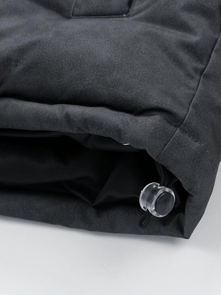 Lässige Daunenjacke Mit Kapuze Für Herren | Winter