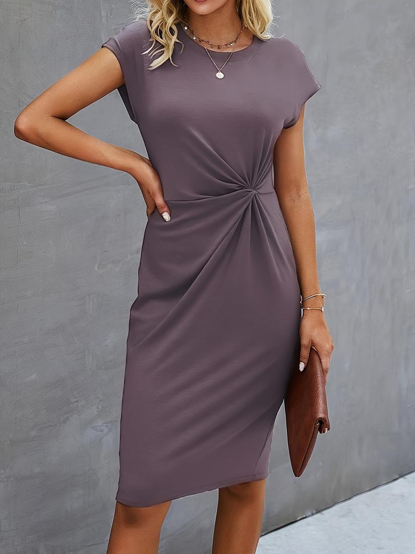 Lässiges Bodycon-Kleid Für Damen | Midi
